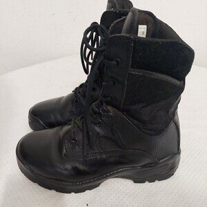 5.11 Halcyon Tactical Stealth Boots Mens Size 7 Black Military Mid 170911